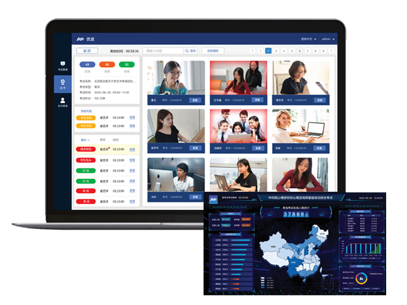 AI Proctor Online / Uxun